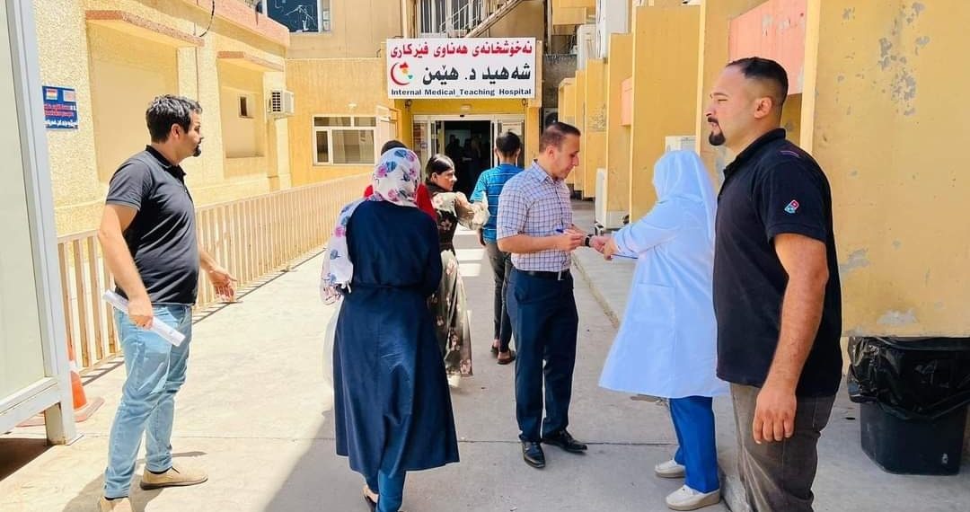 شەپۆلێكی سەختی سكچون و رشانەوە سلێمانی داگیركردوە
