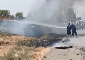 فڕۆكەیەكی بێفڕۆكەوان لە رانیە ئۆتۆمبێلێك دەكاتە ئامانج