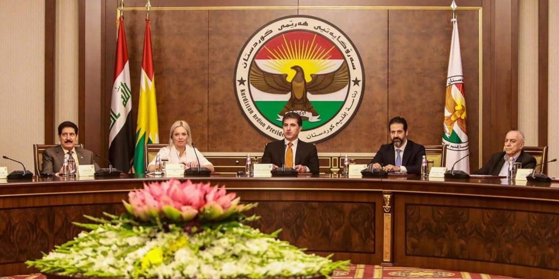 كۆبوونەوەی كەسی یەكەمی حزبەكان بەڕێوە دەچێت