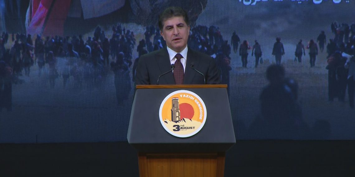 نێچیرڤان بارزانی: تاوەكو ئێستا دوو هەزار و 717 ئێزدی رفێندراو ماون