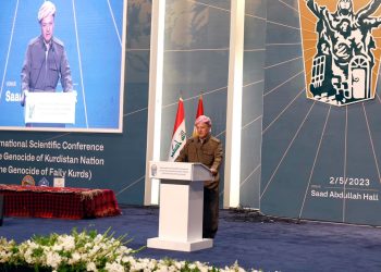 بارزانی: تاوانەكانی گەلی كورد لە بیر ناكەین