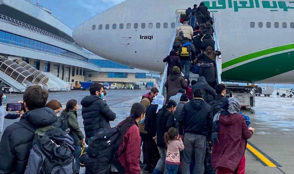 داوا دەكرێت رێگە نەدرێت پەنابەران بەزۆر بنێردرێنەوە بۆ عیراق